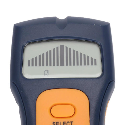 Stud Finder Wall Scanner 50mm Deep Detection AC Wire Metal Mode LCD Display for Wood Beam Locating with LCD readout