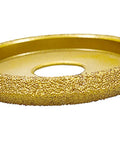 Edge Profile Grinding Wheel For Angle Grinder With V Shaped Groove Sanding Disc For Concrete Marble Granite Ceramic Artificial Stone 10mm Arbor