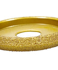 Concrete Diamond Cup Grinding Wheel With V Shaped Groove 20mm Bore For Angle Grinders 46 Grit Dry Polishing Disc Pro Grade