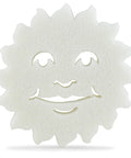 Sponge with sun face design, part of Pool Winterizing Kit For Above Ground And In Ground Pools All In One Chemistry Set Up To 15,000 Gallons