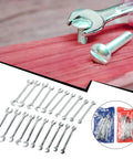 Top Tier 20-Piece Hex Key And Sae Wrench Combo Set For Auto Repair Garage Work Portable Tool Kit Heat Treated Alloy Steel For Diy Pros, open-end wrenches and pouches