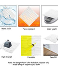 Navy Blue PVC 3D Wall Panel With Large Wave Design 32 Sqft Coverage Waterproof FireResistant Lightweight ScratchResistant DIY