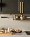 Solid Brass Gold Cabinet Pulls Set Of 4 With 5 Inch Hole Centers For Modern Kitchen Cupboards, Drawers, Wardrobe Doors