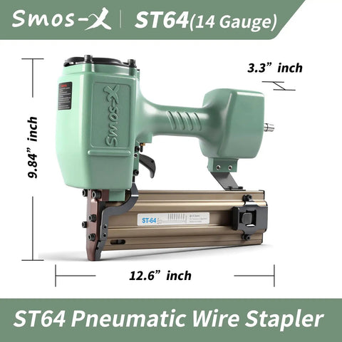 Heavy Duty Pneumatic Concrete Nailer With Safety Lock And Clear Viewing Window Accepts Three Quarter To Two Inch Nails Rock Solid Air Powered Framing Tool For Decking Hardwood Furring Soffits And Lath Jobs Ready To Rock Your Crew