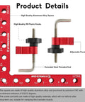 Five And A Half Inch 90 Degree Positioning Squares Right Angle Corner Clamps For Woodworking Aluminum Carpenter Tools