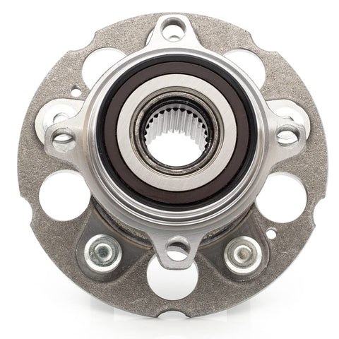 Front view of Rear Wheel Hub Bearing Replacement For Honda RDX 2007 2012 And 2017 2018 And CR V 2002 2011 All Wheel Drive OEM Hub Assembly 512345