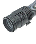 Close-up of Replacement 1.6 Meter Grey Suction Hose For Miele S2000 Series Vacuum Cleaners Fits S2110 S2120 Durable Part 7736190