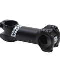 60mm Mountain Bike Stem With 31.8mm Clamp For 1 And 1 Eighth Inch Steerer, Four Bolt Bar Clamp, Forged 6061 Aluminum, Black