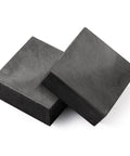 Two Pack Graphite Ingot Blocks For EDM Milling And Casting 99.9 Percent Purity Graphite Plate Blanks 50x50x20mm High Conductivity