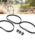 Top Tier Drive Synchronous Belt Pulley Kit 535-5M-15 With Premium Rubber Timing Belts For Rock Solid Power Transmission And Heavy Gear Replacement Sets That Keep Your Mech Systems Running Smooth As Butter; three belts and pulleys