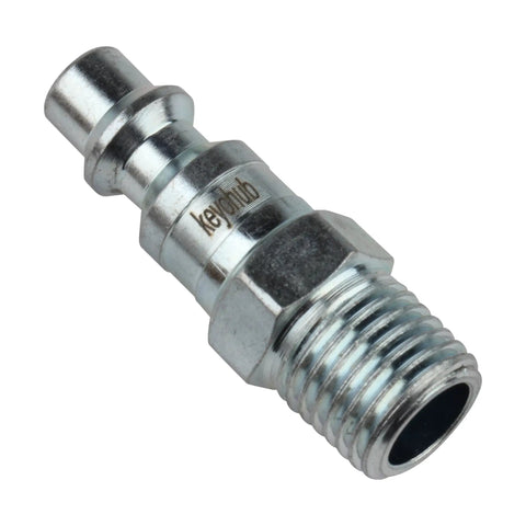 Push Button Safety One Quarter Inch Air Hose Fittings Quick Connect Couplers Steel With Zinc Plating Set Of 5 Industrial Grade