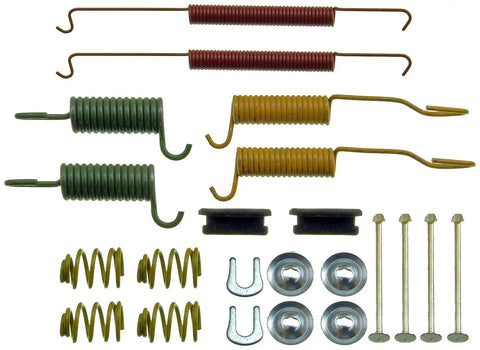 Rear Drum Brake Hardware Kit For Ford And Mazda Models Direct Replacement With Tough As Nails Components for fatigue failure repair.