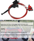 Hydraulic Brake System Kit With 50 Inch Hose For Baja Doodle Bug DB30R Mini Bike 212cc And 79cc 97cc 100cc Go Karts