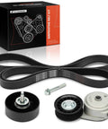 Serpentine Belt Drive Kit for Chevrolet Silverado 1500 2005 2013 4 3L V6 Express 1500 2500 GMC Sierra 1500 Savana 1500