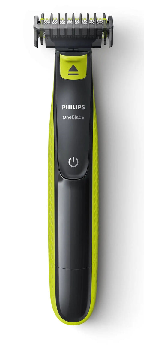 OneBlade Hybrid Electric Trimmer And Shaver with Dual Cut Technology, cordless and portable for face and body grooming QP2520