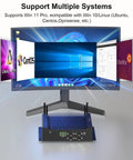 All Day Silent Mini PC Powered By Intel Core I7 Processor Paired With 32GB Ram And 1TB SSD Storage with multiple OS support.