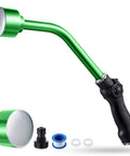 16 Inch Watering Wand With 1000 Holes And Thumb On Off Control Detachable Seedling Head Heavy Duty Garden Sprayer Wand in green