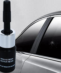 Windshield Chip Repair Kit With Curing Film and 2ml Crack Repair Fluid For SUVs, Trucks, Cars, Sedans, Pickups, Scooters, RVs And Outdoor Driving For Your Ride - Quick Fix For Scratches, Clear View, Pro-Grade Glass Repair in use on auto windshield