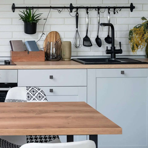 Slick Matte Black Cabinet Handles Made From Heavy Duty Zinc Alloy Featuring A Tight Arch Design Great For A Quick Kitchen Upgrade Straight Up Durable single hole hardware 10 pack drawer pulls on kitchen cabinet.