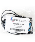 Packaged ESD Anti-Static Fabric Adjustable Wrist Strap With 12 Foot Cord 1 Megohm Resistor 4 mm Snap Blue Pro Safety Gear