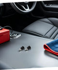 Healifty 4pcs Heavy Duty Metal Spring Pins on car dashboard, ideal for stable positioning in industrial applications.