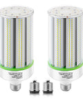 Ultra Bright 100W LED Corn Bulb 14000 Lumen Daylight 5000K with 360 Degree Beam E26 E39 Base