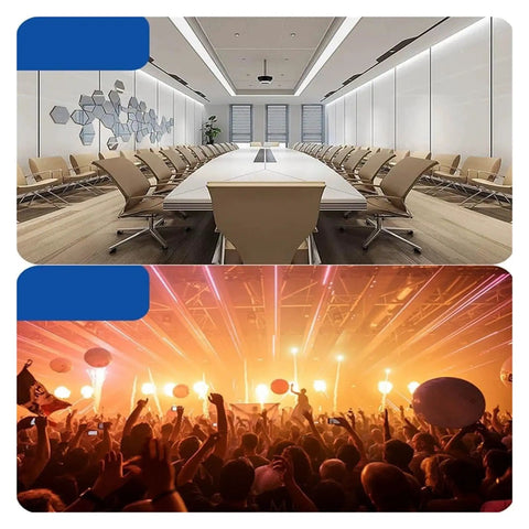 Professional Polyurethane Self Adhesive Soundproofing Foam Rolls Five Meter Long Killer Acoustic Dampening Panels For Home Recording Studio Walls And Ceilings No Sweat Setup in conference and concert settings.