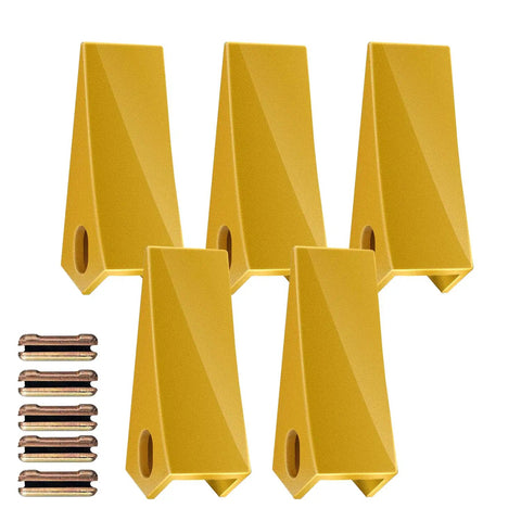 Heavy Duty Excavator Bucket Teeth With TF23P Flex Pins For 23 And 230 Series Skid Steer Loaders Exc."}  Duel Heavy Duty Excavator Bucket Teeth With TF23P Flex Pins For 23 And 230 Series Skid Steer Loaders And Excavators Alloy Steel Digging Teeth Built To Last 5 Pack.