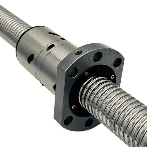Customizable Size DFU2005 Ballscrew Set With End Machined Ball Nut And Nut Housing BK BF15 End Support And RM2005 Coupler 550mm Length