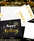 Interactive Pop Up Birthday Card Featuring Flashing Lights And Music Tracks That Totally Knock Your Socks Off Hella Cool Gift For Besties Spouses And Family Comes With Envelope, 7.9x5.9 inches with stickers.