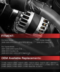 Toyota Camry And Corolla 2.4L 100 Amp Alternator Replacement Kit For 2007 2008 2009 2010 Models Plus Pontiac Vibe 2009 2010 High Output OEM