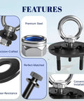 Features of Outboard Engine Lifter Ring Tool With Adapter And Ring For Evinrude Johnson BRP ETEC Outboard Motors