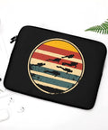 Scuba Dive Inspired Laptop Sleeve For 15 Inch Waterproof Durable Protective Case with retro diver design on front