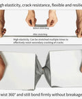 Ultra Tough Fast Dry Crack Sealant And Concrete Bonding Agent demonstrating flexibility and crack resistance