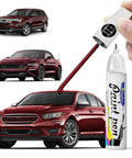 Burgundy Velvet Touch Up Paint For Ford Cars, No Fuss DIY Scratch Repair Kit shown with Mustang, Explorer models.