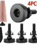 Heavy Duty Rock Solid Furniture Leveling Feet Set Adjustable Legs For Cabinets Tables Chairs And Sofas Wobble Free Levelers