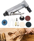 Rugged Right Angle Air Die Grinder Delivering Dead Simple Adjustments At 20k Rpm With A Built In Speed Regulator For knuckle busting tight space grinding and rock solid auto detailing with accessories.