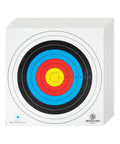 Stack of Heavy Duty Archery Target Paper For Compound Bow Practice Waterproof Non Woven Pro Grade, showing 10 rings