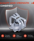Thirty Tough Headlight Retainer Clips And Specialty Nut Fasteners To Swap Busted Trim Pieces On Buick Enclave Cadillac Ats Ct6 Cts Elr Xt4 Chevy Cruze Silverado Grille close-up view showcasing corrosion-resistant zinc fastener.