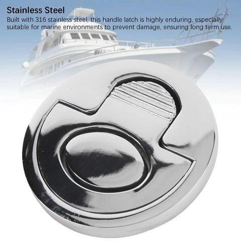 Hella Sturdy 316 Stainless Steel Marine Cam Latch Pull Handle For Boats Rvs And Yachts With No Sweat Flush Mount Install And Beast Mode Corrosion Shield