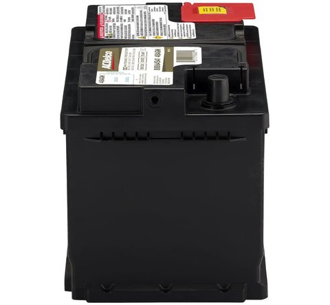Top Shelf Group 48 Agm Battery Backed By 36 Month Warranty And Bulletproof Specs For Rv Campers Marine Boats And Work Trucks visible from the side.