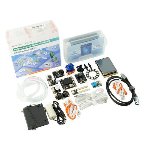 Dope M10 Python IoT Kit With 2.8 Inch Touch Screen All In One Single Board Computer Bundle With Sensors and Accessories