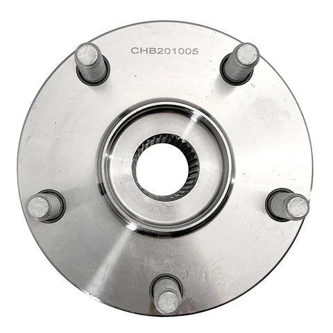 Heavy Duty Front Wheel Bearing Hub Assembly for Toyota Rav4 2006 to 2018, metal construction with five mounting bolts.