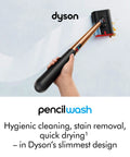 Ultra Slim Cordless Wet Floor Cleaner With Microfiber Roller Head, 64,000 Filaments, Lightweight 0.8 Lb Handle, Easy Grip