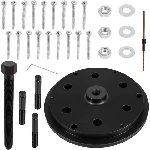 Rear Crankshaft Seal And Wear Sleeve Removal And Installation Tool Kit For Cummins ISX QSX Engines including bolts and fasteners