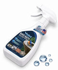 No Sweat Bird Bath Waterproofing Spray For Concrete Brick And Stone Outdoor Masonry Water Repellent Sealant in a spray bottle.