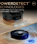 Image of Robot Vacuum And Mop Combo With PowerDetect NeverTouch Pro Hands Free Self Emptying and Refill in motion on a floor.