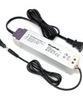 12V 30W LED Power Supply Driver For Flexible LED Strip Lights, Dimmable With Triac Wall Dimmers, Compact Transformer, Buzz Free