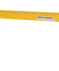 Aluminum 1 Step Wide Stand With 500 Lb Capacity In Bright Yellow For Industrial And Commercial Use, Lightweight Yet Durable