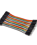 40 Piece 10cm Male To Female Jumper Wires Ribbon Cables For Arduino Raspberry Pi Breadboard Projects Multicolor Solderless